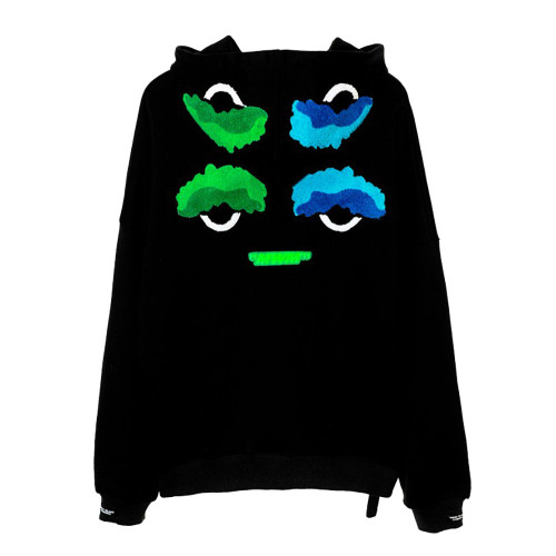 MWM Ανδρικό φούτερ Hoodie With Eyes
